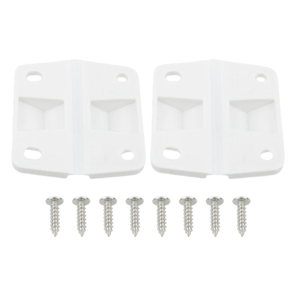 1.3cm Height Hinge 4x16mm Screw 5.7x5 Cm Hinge Size Plastic Material