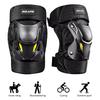 1Pair Electric Bike Motorcycle Motocross Racing Knee Elbow Guards Pads Braces Protective Gear Black Mountain Biking Racing