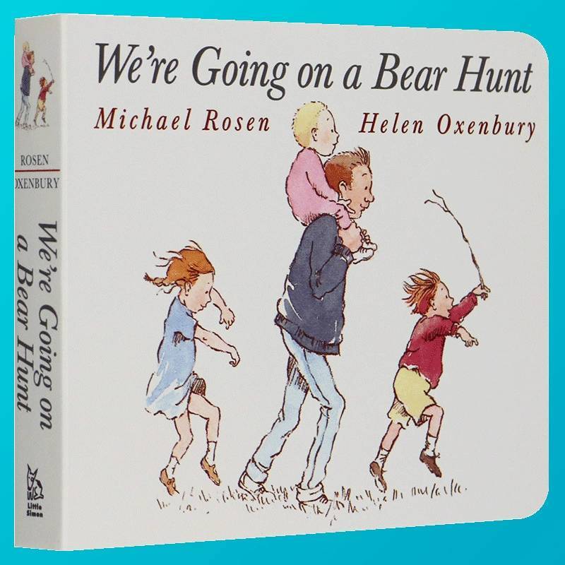 We Re Going On A Bear Hunt Interactive Childrens Book For Early Learning And Reading Practice
