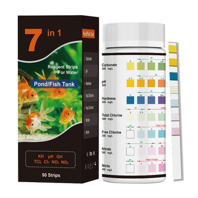 Aquarium Test Strip Freshwater Swimming Pool Aquarium Water pH Test Strips Water Quality Fish Tank Test Strip PH Quality Kit