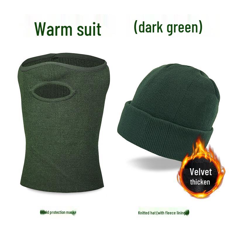 Zushuo Thermal Balaclava with Knitted Beanie
