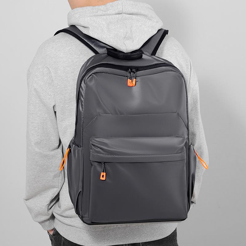 Fashion Student Schoolbag Waterproof Oxford Cloth Leisure Travel Backpack Men and Women Computer Double Back