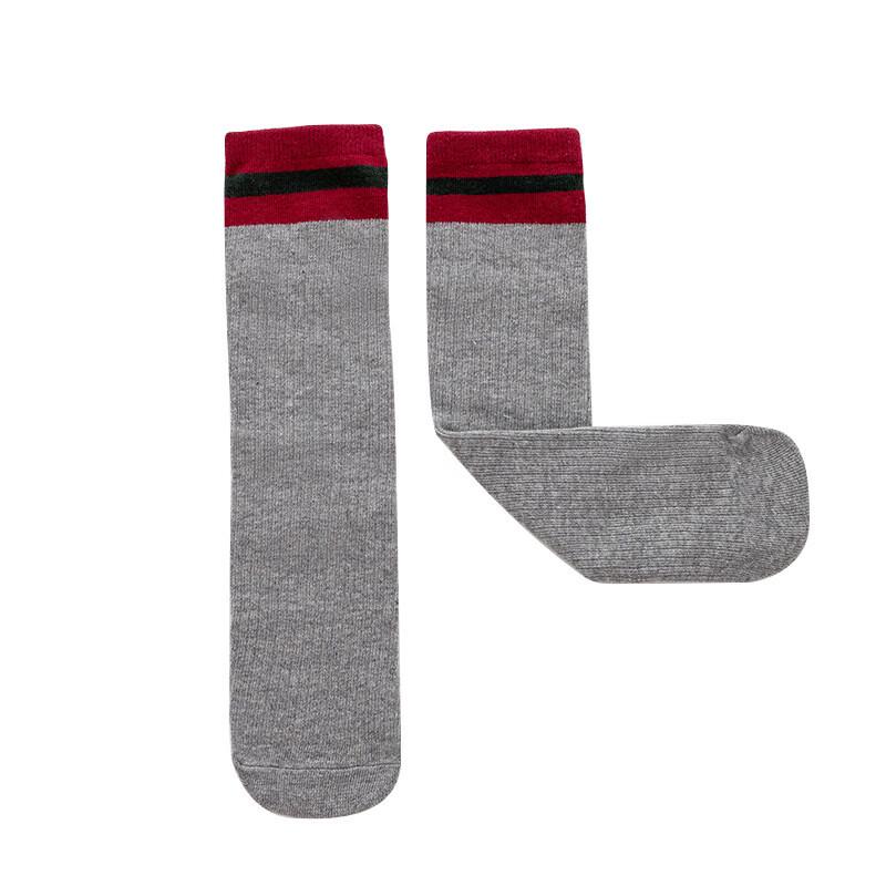 Kids Striped Mid-Calf Socks 1