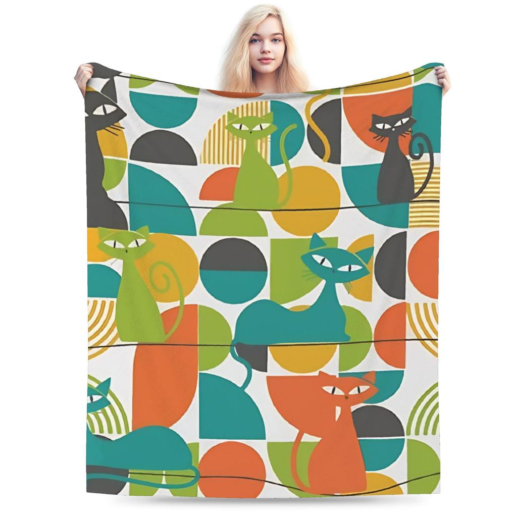 Warm Soft Blanket Girls Boys Decorative Flower Market Throw Blanket Flannel Bedspread For Outdoor Novelty Sofa Bed Cover