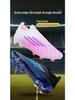Chuteiras de Futebol para Exterior com Travas Longas para Homens, Mulheres e Adolescentes - Sapatos de Treino para Alunos do Ensino Fundamental I e II