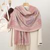 Nuovo scialle caldo invernale sciarpa hijab donna stampa paisley cashmere pashmina spesso avvolgere testa collo foulard coperta di lusso echarpe