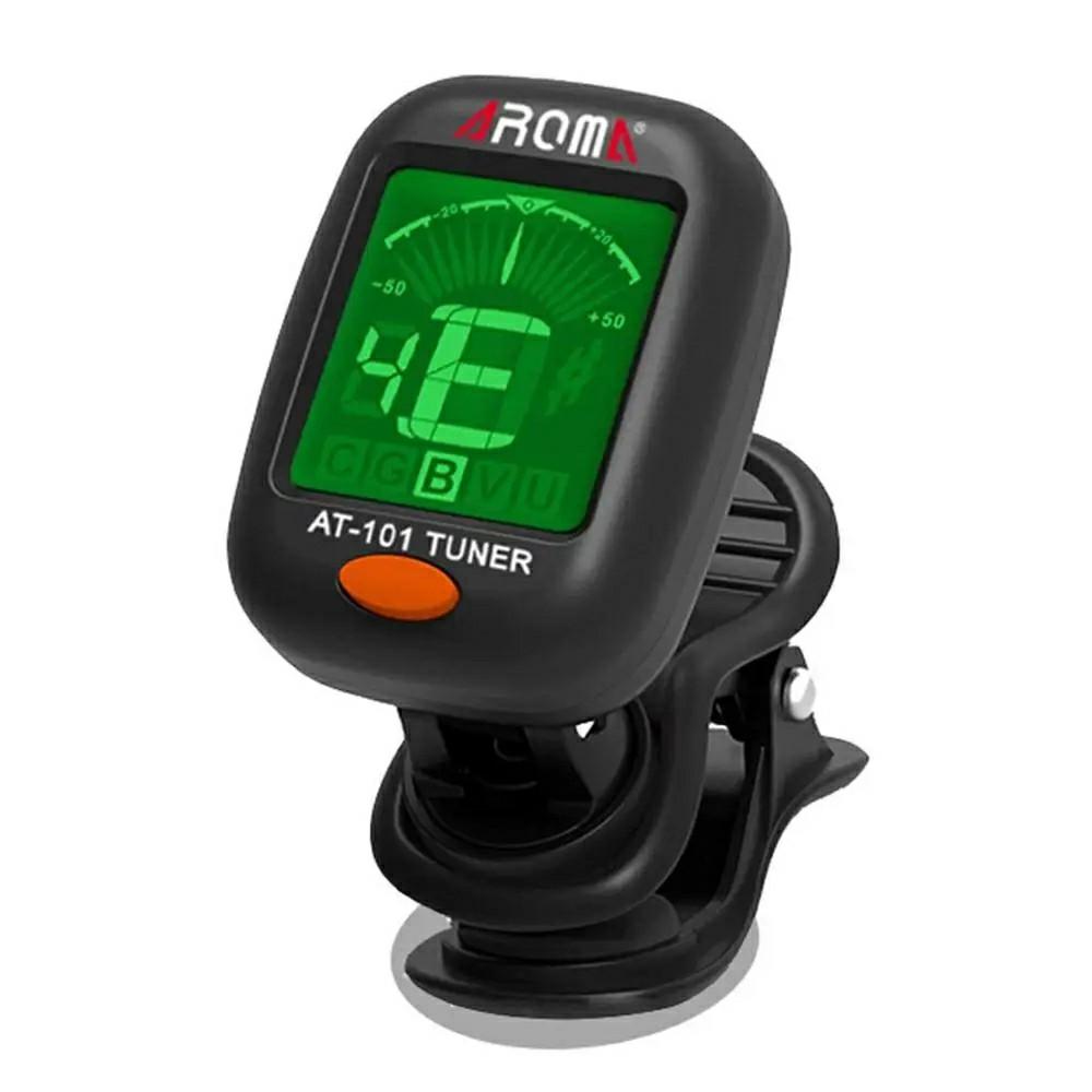Guitar Tuner AT-01A/101 Foldable Rotatable Clip-on Tuner High Sensitivity for Bass Ukulele Chromatic Guitar Accessories
