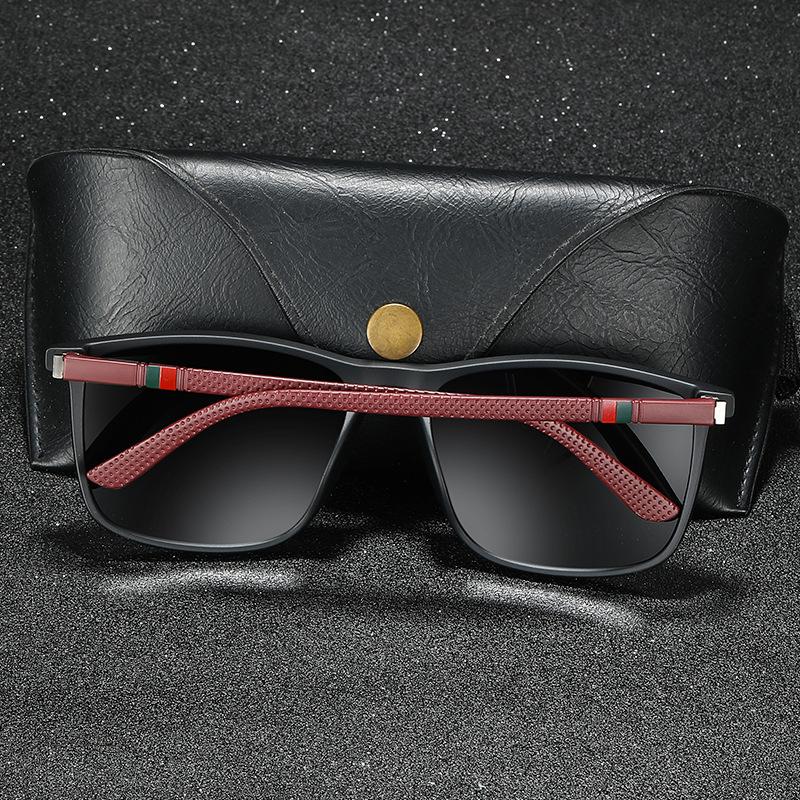 Rectangle Polarized Sunglasses Men Women Travel Driving Anti-Glare Vintage Sun Glasses Fashion Hombre Uv400