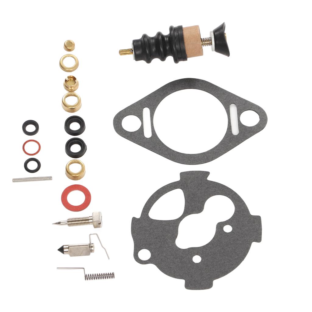 18pcs Carburetor Repair Kit 27132‑71 Rubber Metal Rebuild Parts Replacement for Bendix 1971‑1976