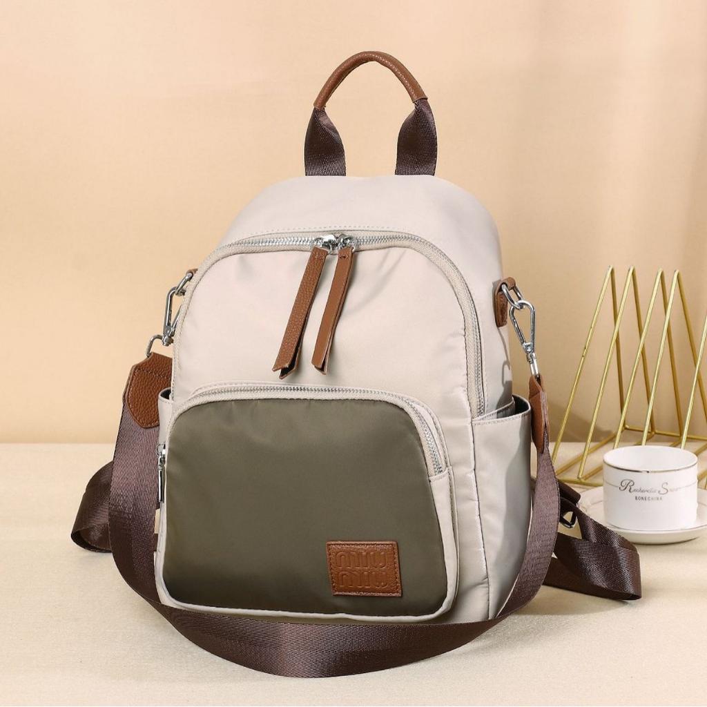 Rucksack Damenmode Reisetasche Frühling/Sommer Schultasche Kleiner Rucksack Leichtgewichtiger Oxford-Stoff Rucksack Damentasche