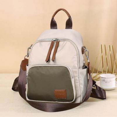 Sac à dos tendance pour femme, sac de voyage, cartable printemps/été, petit sac à dos léger en tissu Oxford, sac pour femme