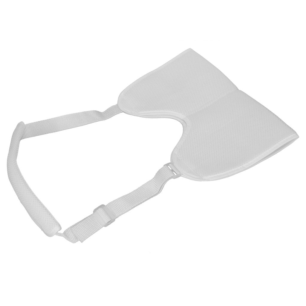 Mesh Shoulder Sling Adjustable Breathable Stable Arm Brace for Wrist Arm Injury BrokenWhite