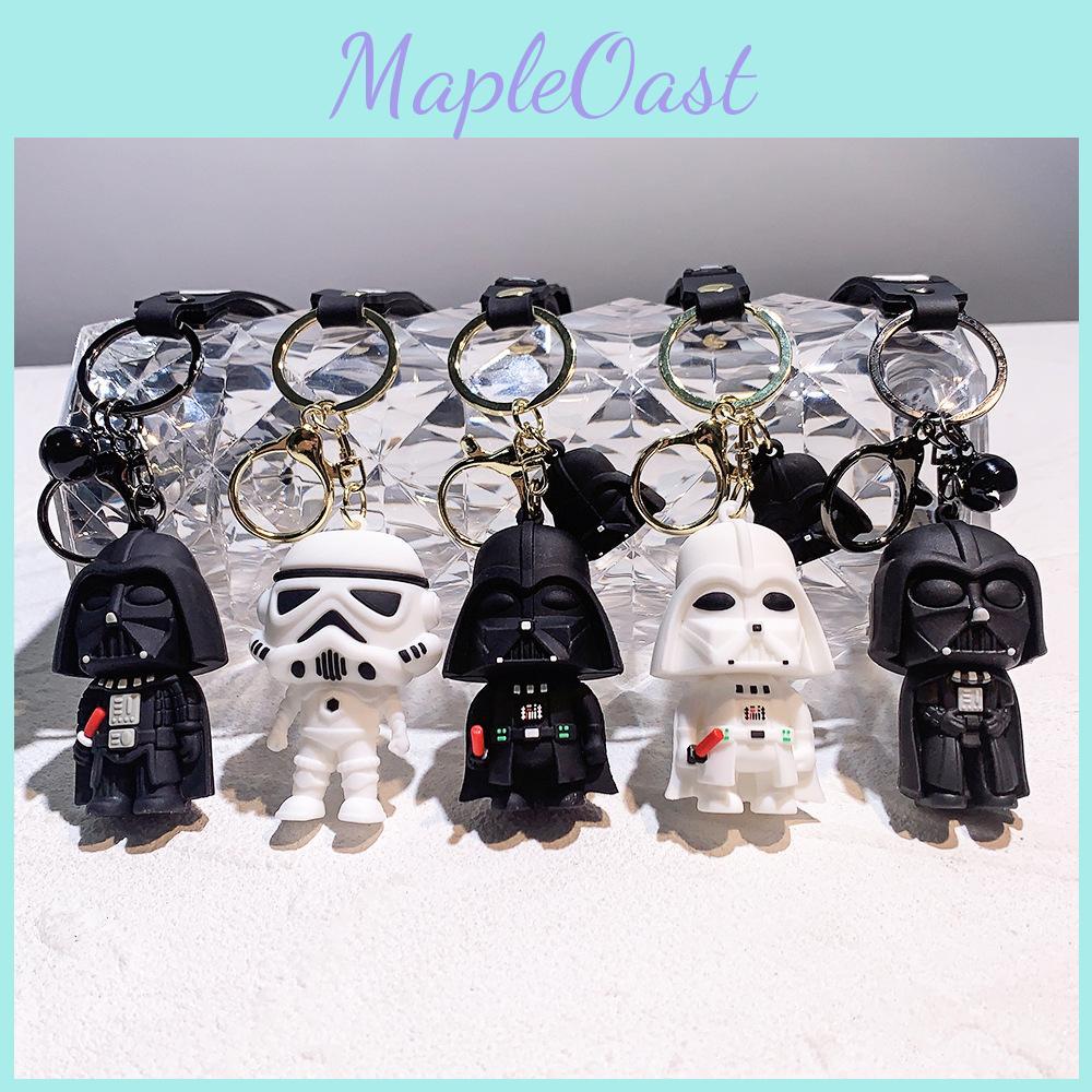 Premium Deadpool Keychain Darth Vader Keyring Pvc Couple Bag Car Charm