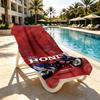 Honda Print Beach Towel Design, Soft, Lightweight. for Home Bathroom, Spa, Pool, Yoga, Surfing, Camping, Gift for Family, Friend