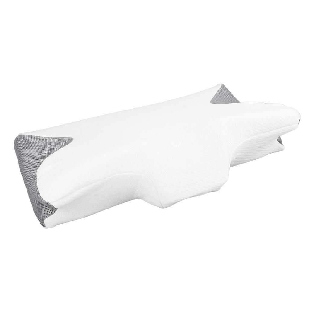 Cervical Pillow with Skin Friendly Pillowcase Ergonomic High Density Slow Rebound Memory Foam Neck S