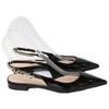 GUCCI [786599] Gucci Signoria Slingback Pumps Flats shoes 36 blackUsed
