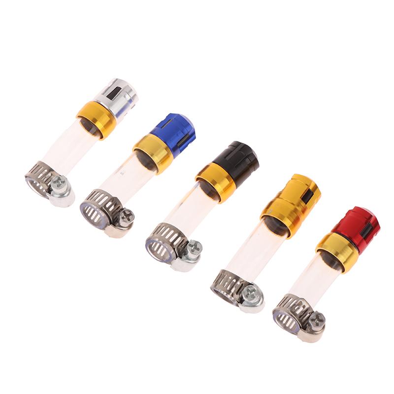 Motorrad Luftfilter Ablassschlauch Kopf aus CNC-Legierung für Click150 Universal Motorradzubehör Click Legierungsstopfen