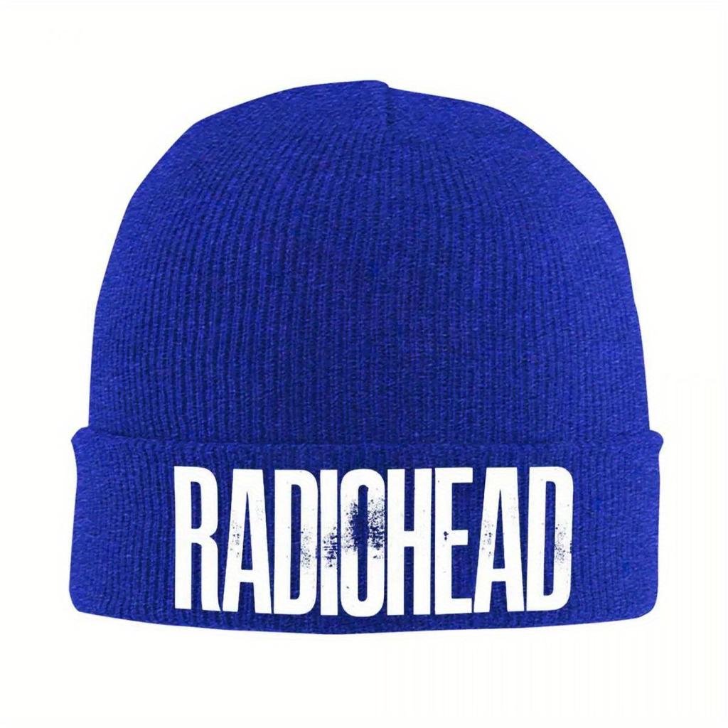 Radiohead Bandpng Hat Autumn Winter Skullies Beanies Street Caps Unisex Acrylic Knitted Hat