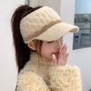 Empty Top Knitted Beanie Hat Soft Windproof Bonnet Fashion Winter Warm Hat  Women Girls