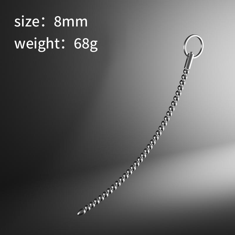 Stainless Steel Urethra Pull Beads Horse Eye Stick Penis Massager SM Urethral Catheter Metal Urethra Plug Male Penis Stimulators