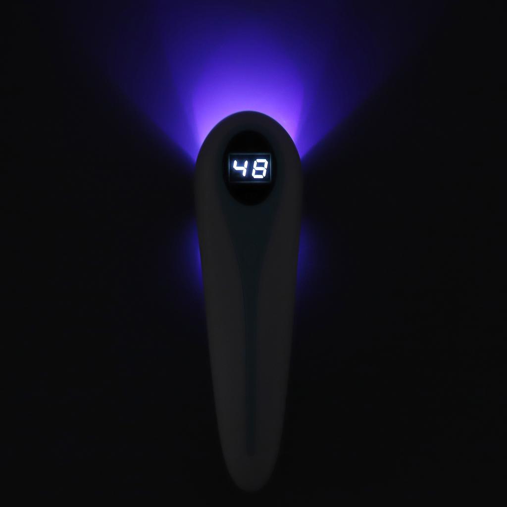 LED Nail Lamp 5W 3pcs Light Chips 30s 60s Timing 365nm 405nm Handheld Nail Polish Curing Lamp