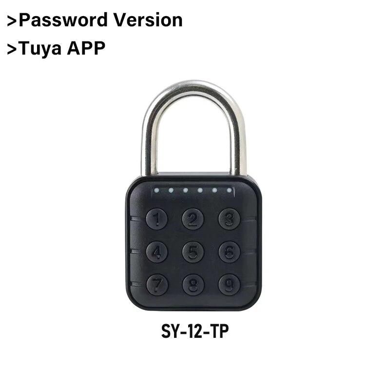 Blocare electronică Tuya Bluetooth Lacăt cu amprentă digitală Blocare digitală APP Parolă temporară de la distanță IP67