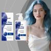 GleamXi Blue Hair Shampoo Gently Cares For Smooth Hair Texture, Naturally Color-Enhancing Hair Luster Shampoo