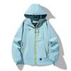 Men's Thickened Graphene Cotton Windbreaker Jacket for Autumn and Winter