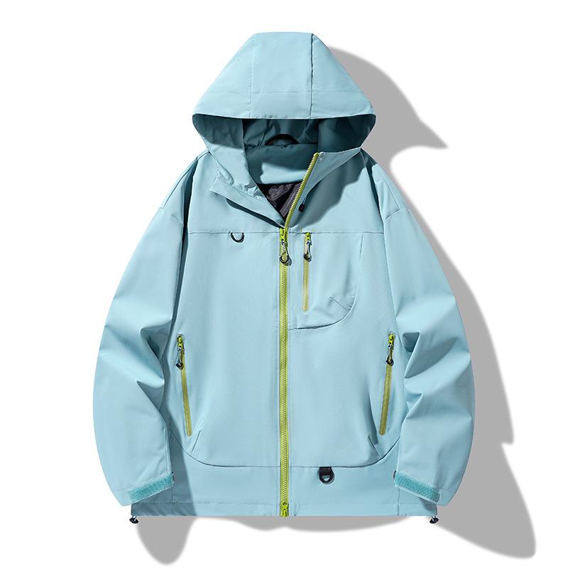 Men's Thickened Graphene Cotton Windbreaker Jacket for Autumn and Winter