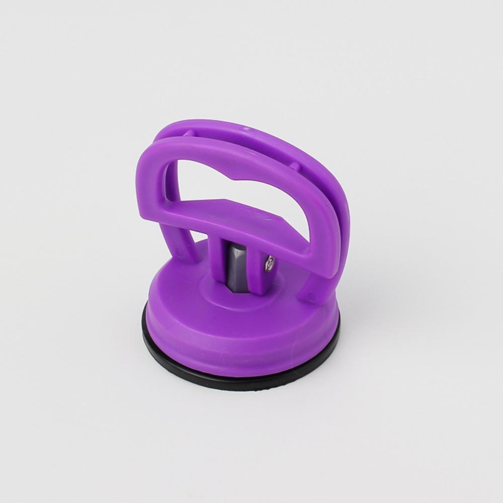 

Suction Cup Ruler Grip, Colorful Patchwork Ruler Handle with Strong Vacuum Base for Quilting & Sewing фіолетовий