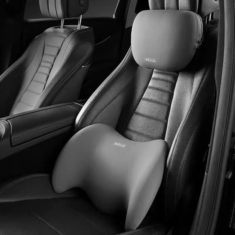 Mercedes Car Lumbar Support Cushion - Driver Seat Back Pillow