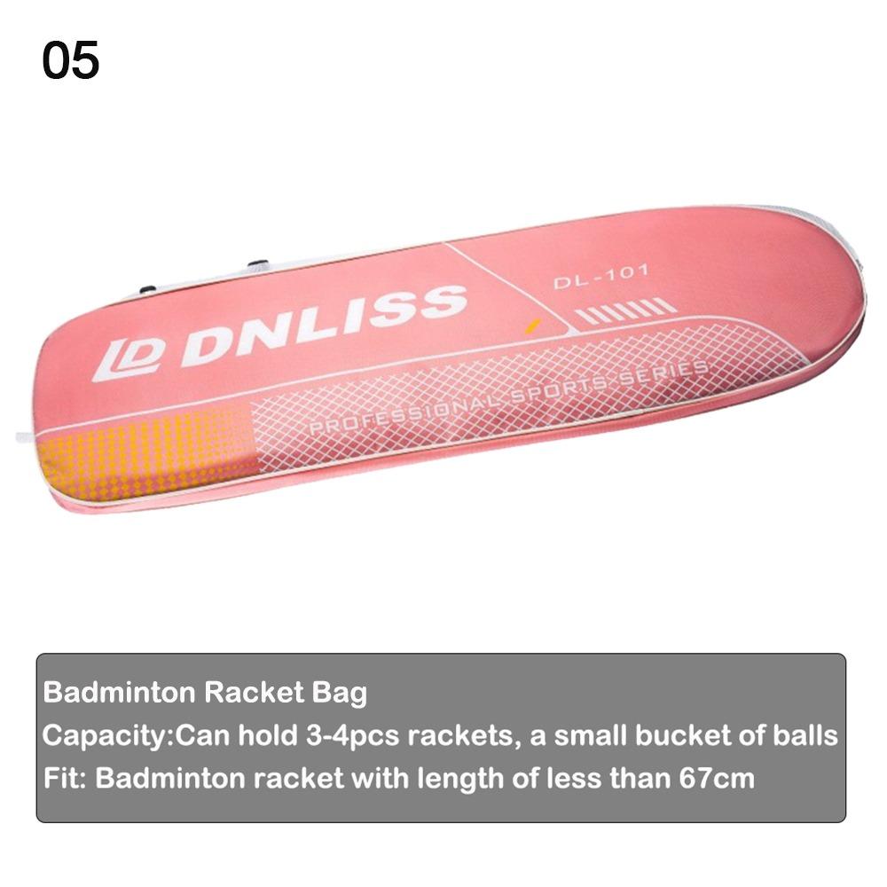 Thick Badminton Racket Cover Portable Tennis Storage Protective Pouch Racket Carrying Bag Sport