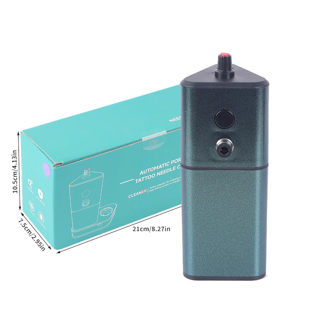 Tattoo Needle Cleaning Machine with Automatic Sensor Tattoo Needle Washer Color Rinse Tool Essential Tattoo Equipment