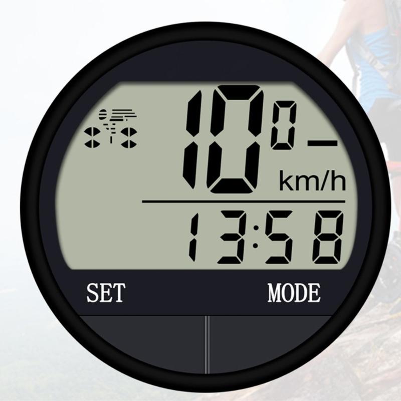 Speed Counter Code Table Bike Ride Speedometers Odometers Cycling Speed Counter for Various Weather Conditions