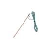 ELPA Round Grounding Rod with Lead Wire, Copper Plated Finish, Steel Core, Easy To Drive Into the Ground, for Gardens, Yards, Soil Installation,