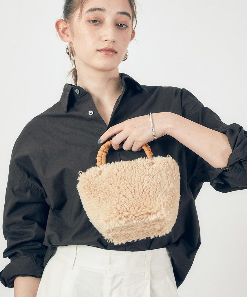 LeSportsac XS Bamboo Tote1063First Warm Beige Fur