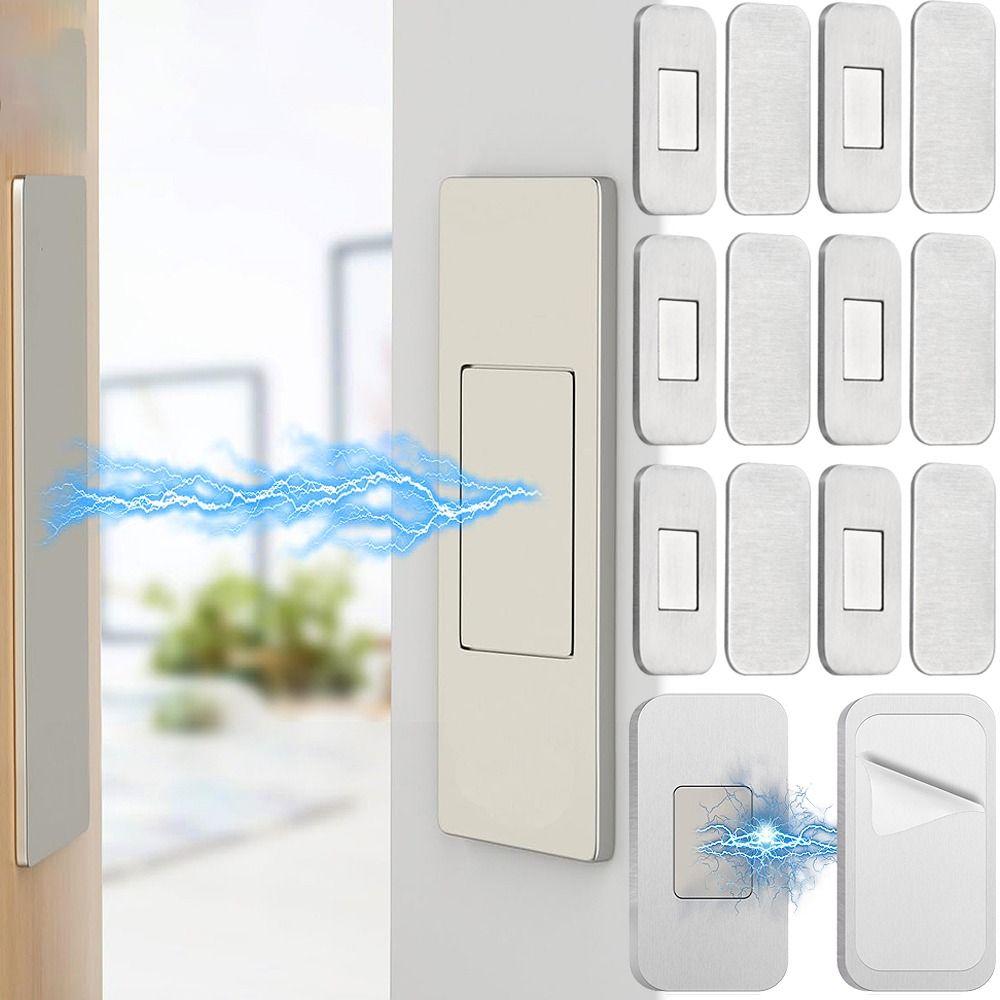 Latch Door Attraction Patch Self-adhesive Cabinet Catches Wardrobe Door Closer