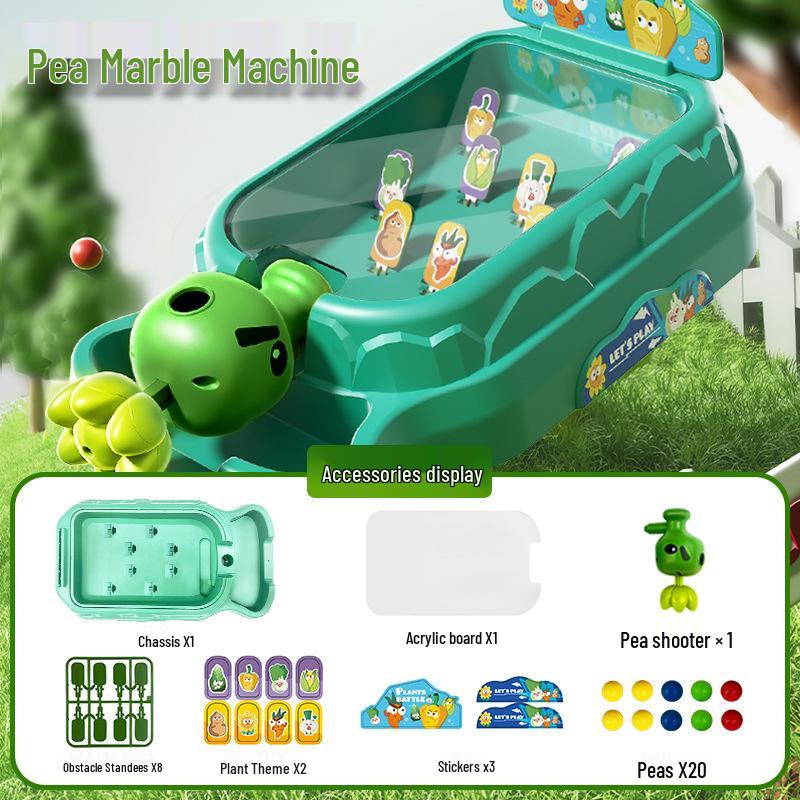 Children's Marble Shooter Game: Family Edition - Educational Elastic Toy for Concentration and Amusement