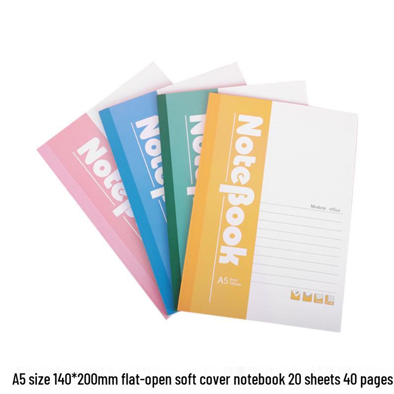 A5 Soft Cover Student Notebook: Simple Diary for Elementary to Junior High School A5, 140*210mm