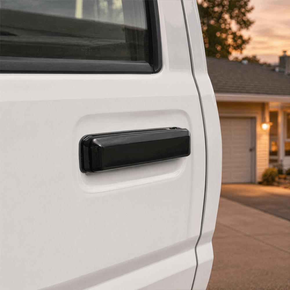 2PCS Black Car Door Handle for Nissan D21 Hardbody Pickup / Pathfinder Cab Door Exterior Refit