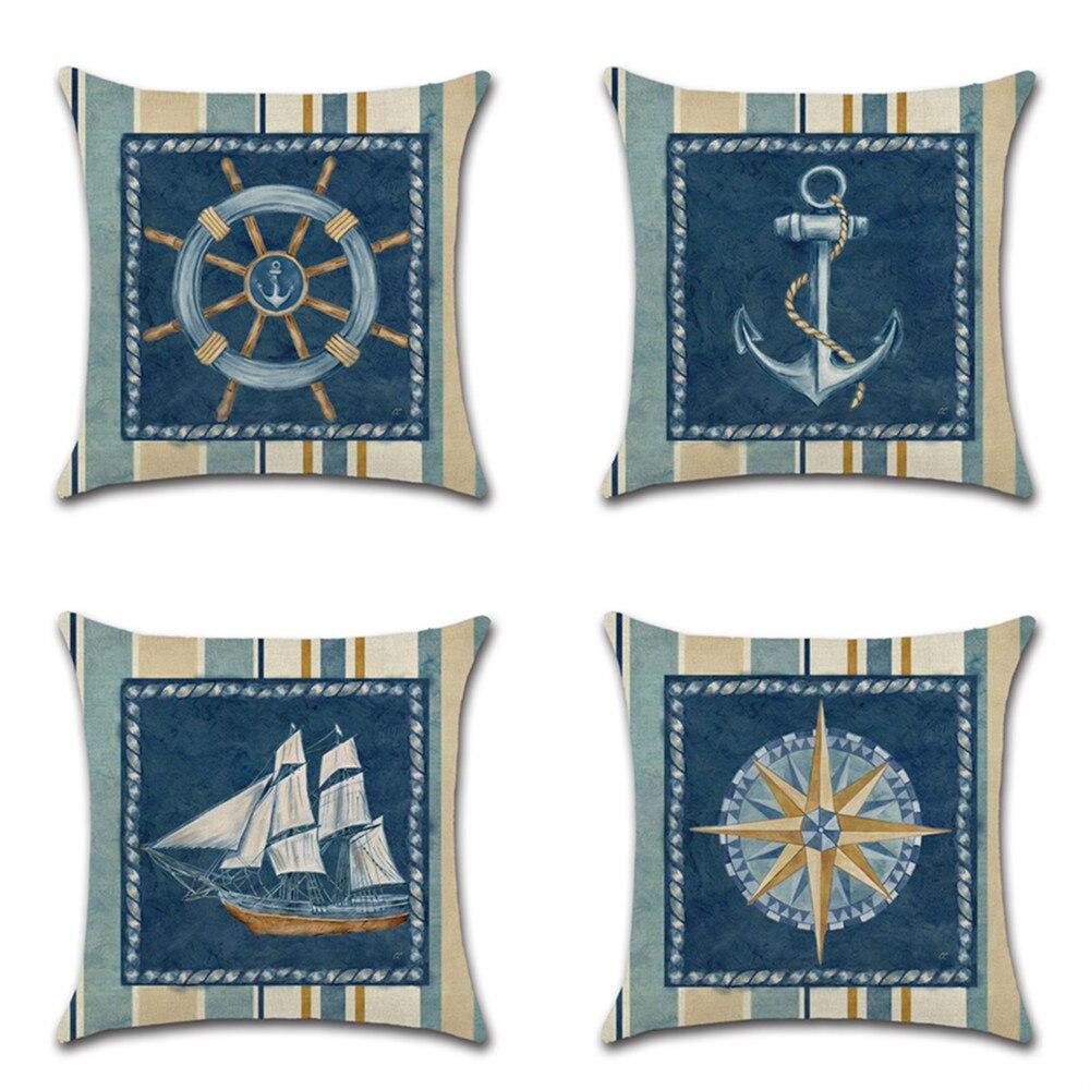 nautical sofa pillows