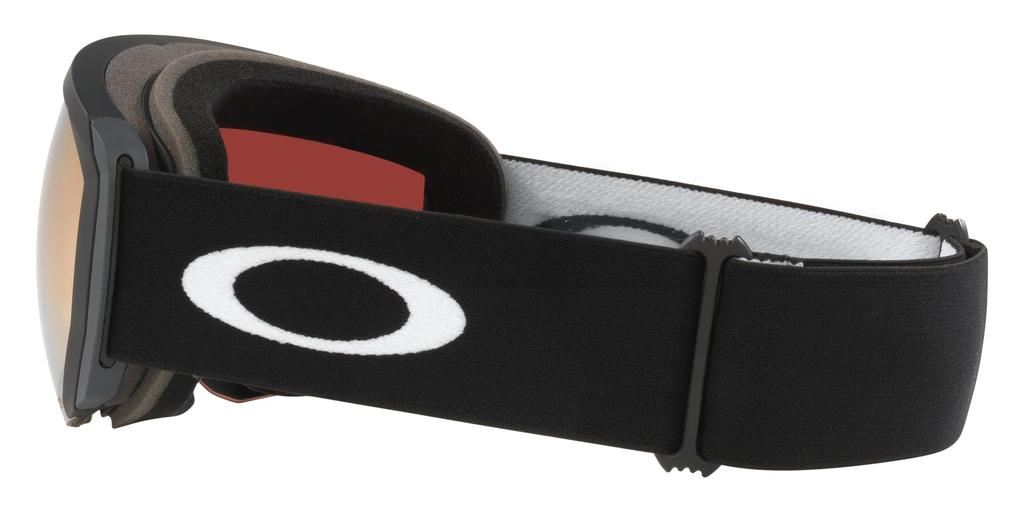 Oakley Flight Path L Matte Rose Gold Iridium One Size Goggles, White/Prizm Lens,