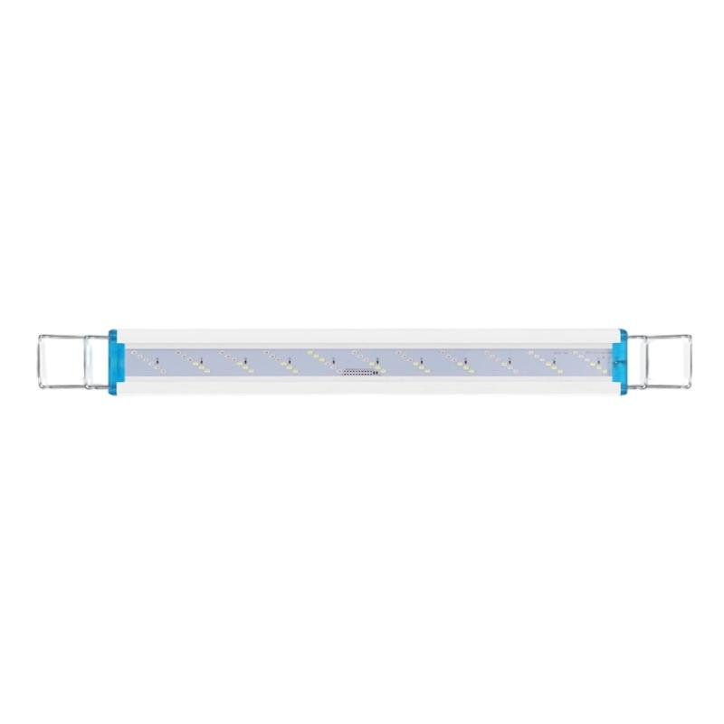 Luce LED per Acquario ad Alta Luminosità a 6 File con Alimentatore USB Design Sottile e Modalità di Luminosità Multiple Decorazioni per Acquario