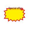 Extra Large 100-Sheet Supermarket POP Exploding Price Tags for Fruit Store Promotion