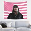 Billy Wandteppich Vintage Retro Amerikanische Flagge