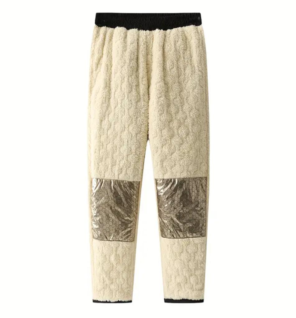 Men's Fleece Casual Drawstring Straight Sweatpants