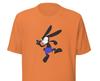 Defiant Rabbit T-shirt, Nasty Comic Bunny Shirt, Protest Shirt, Fun Gift