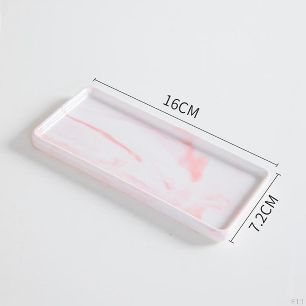 Ceramic Bathroom Vanity Tray Classic Rectangle For Dining Room Wedding Home