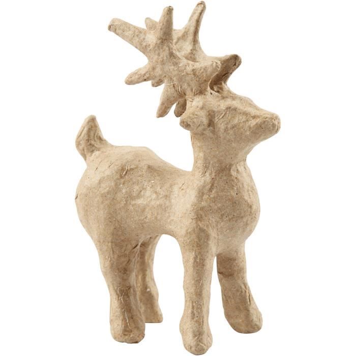 Renne en papier mâché - Marron - Objets décoratifs - Intérieur - Mixte