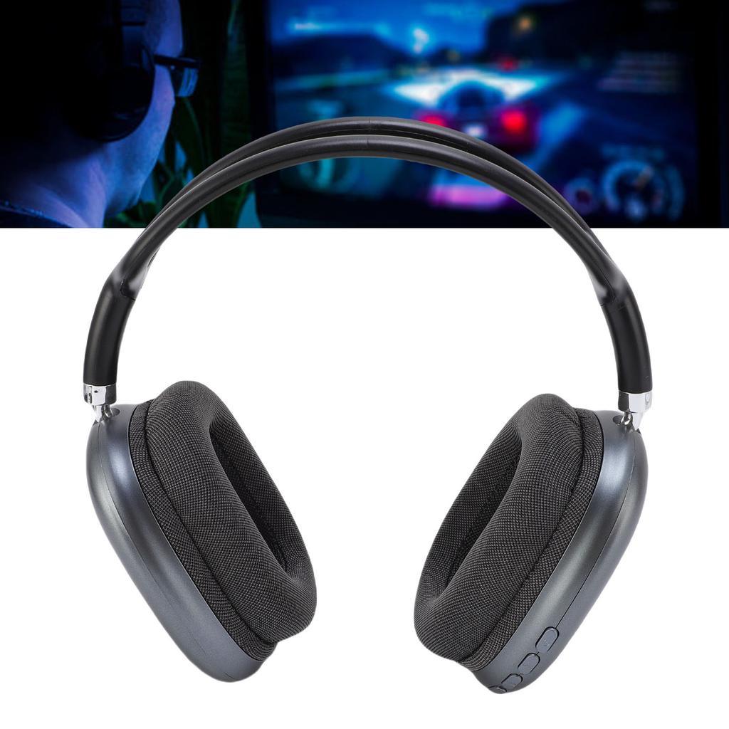 Bluetooth Over Ear Headphone Adjustable Noise Isolation Clear Sound Stable Connection Computer Headset with Microphone for Home
